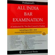 Professional's All India Bar Examination [AIBE] Solved Papers 2011-2023 | Professional Books 2023